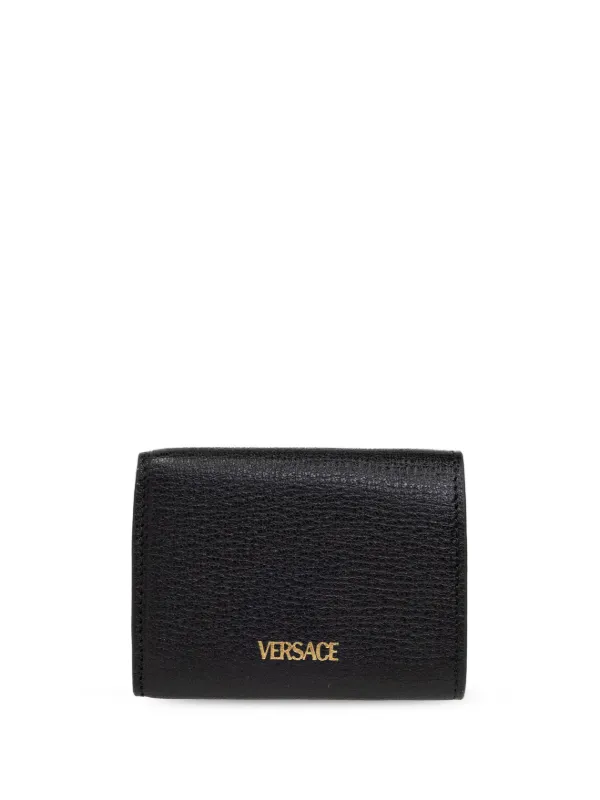 Versace メドゥーサ ビギー 三つ折り財布 | ブラック | FARFETCH JP