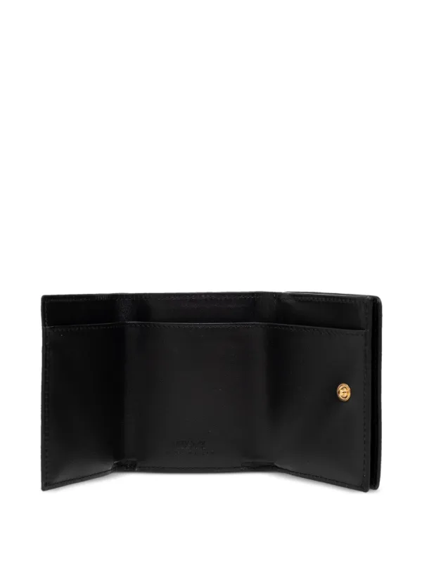 VERSACE 三つ折り財布 黒 Versace メドゥーサ ビギー 三つ折り財布 | ブラック | FARFETCH JP