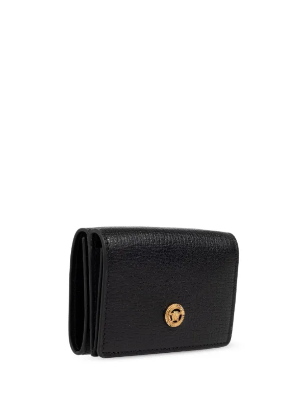 Versace メドゥーサ ビギー 三つ折り財布 | ブラック | FARFETCH JP