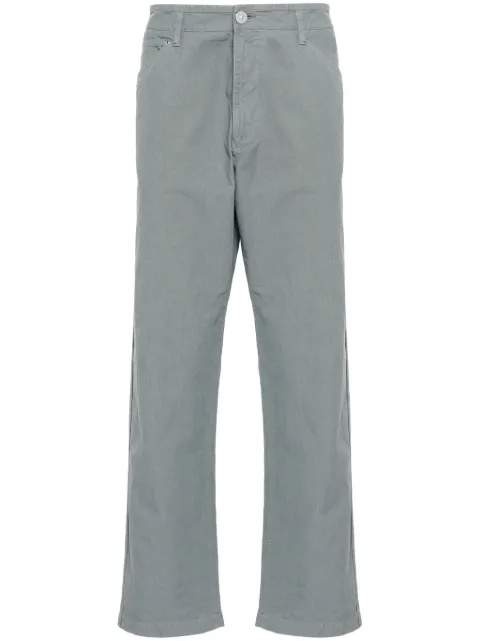 Stone Island pantalones rectos con motivo Compass