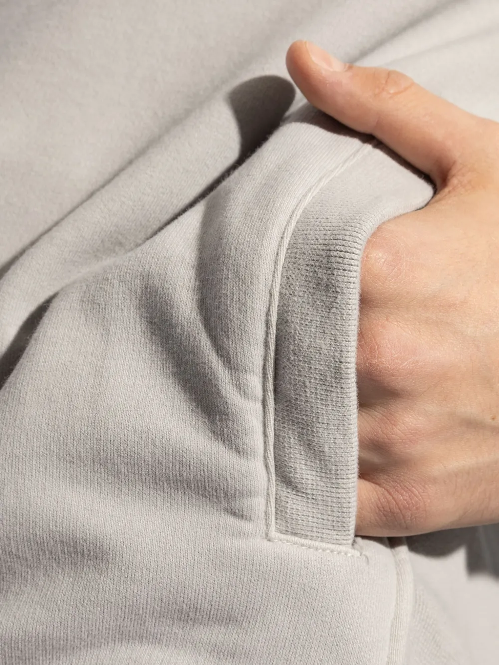 Stone Island Hoodie met Compass-logopatch Grijs