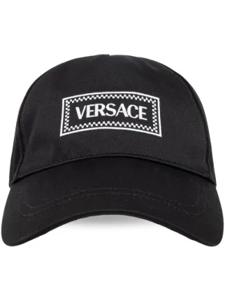 Versace ロゴ キャップ | ブラック | FARFETCH JP
