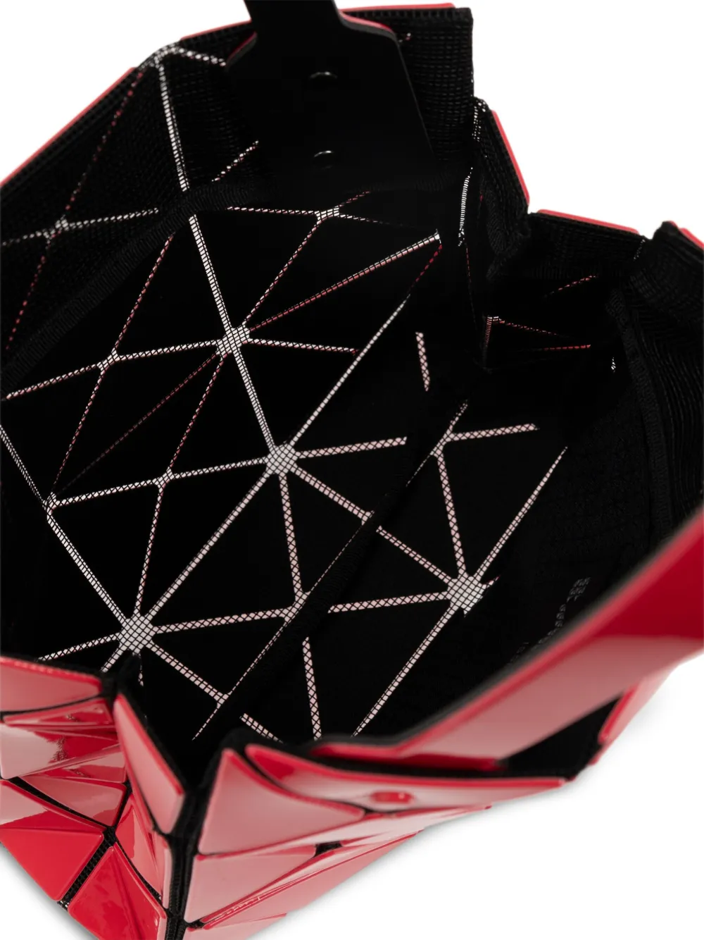 Bao Issey Miyake Carat geometrische shopper Rood