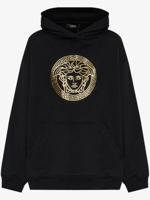 Versace Medusa cotton hoodie
