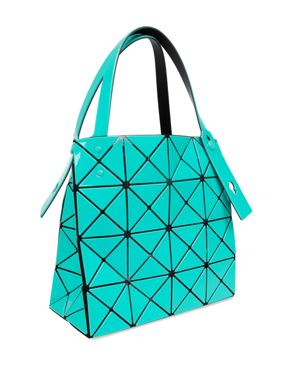 Bao Issey Miyake Carat geometrische shopper Groen