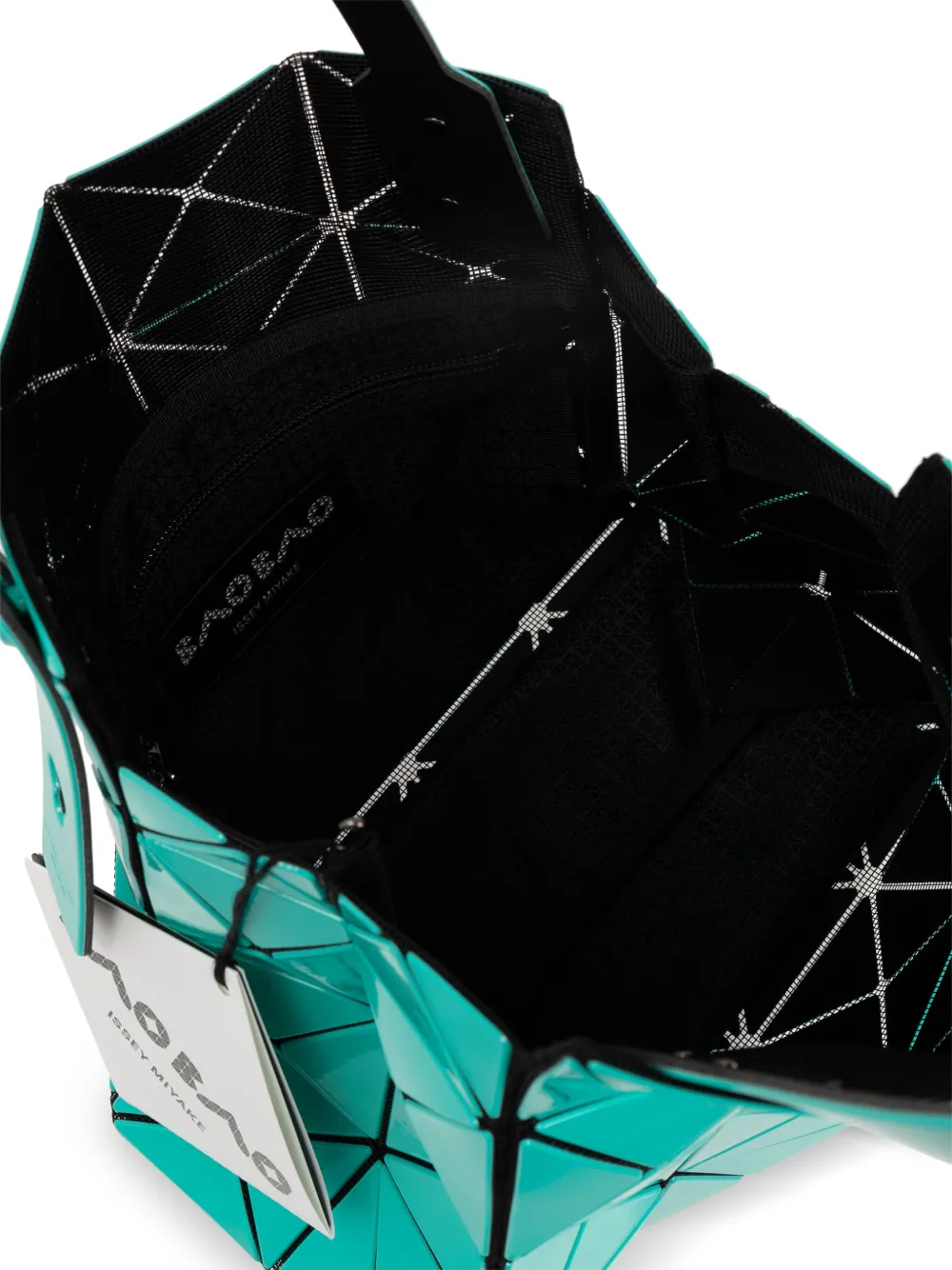 Bao Issey Miyake Carat geometrische shopper Groen