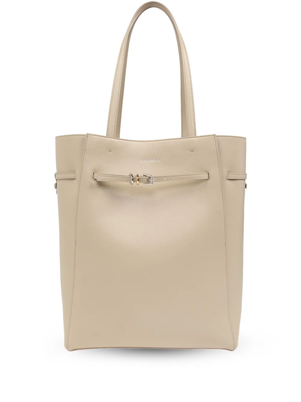 Givenchy Medium Voyou Leather Tote Bag In Neutrals