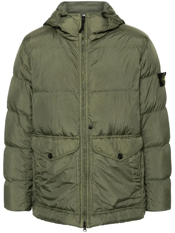 Stone island olive jacket top