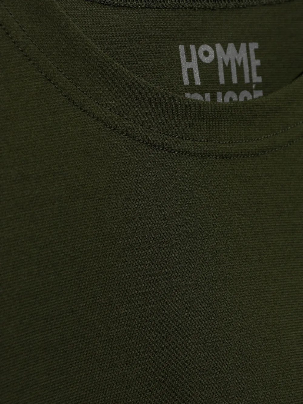 Homme Plissé Issey Miyake T-shirt met ronde hals Groen
