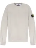 Stone Island Compass-badge cotton sweatshirt - Grey