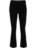 LIU JO bootcut cropped jeans - Black