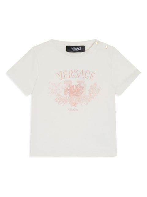 Versace Kids logo-print t-shirt 