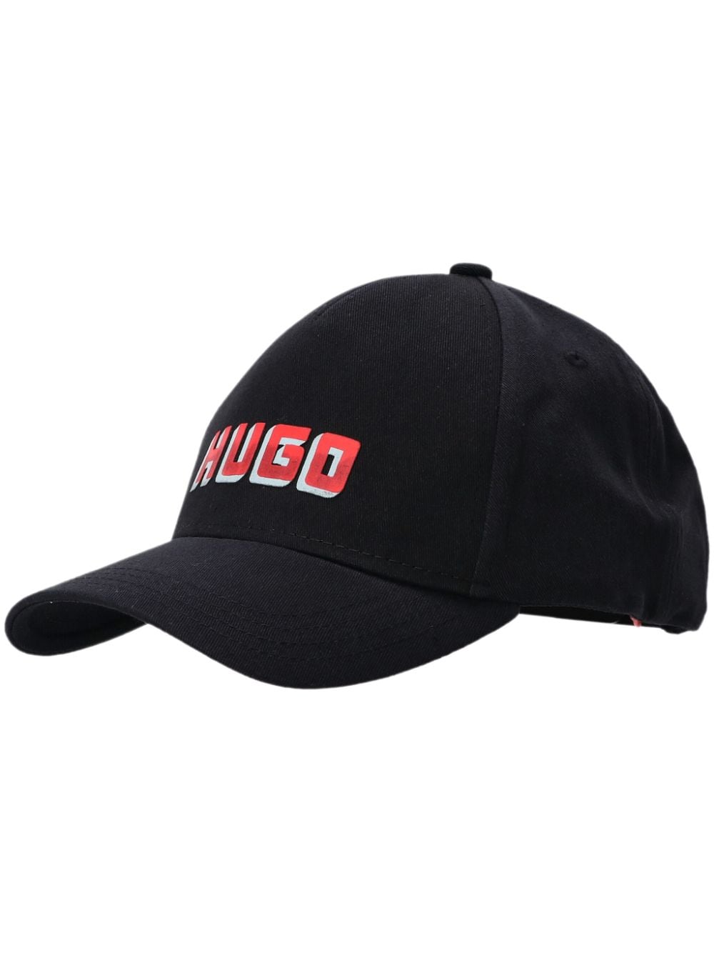 logo-print baseball cap