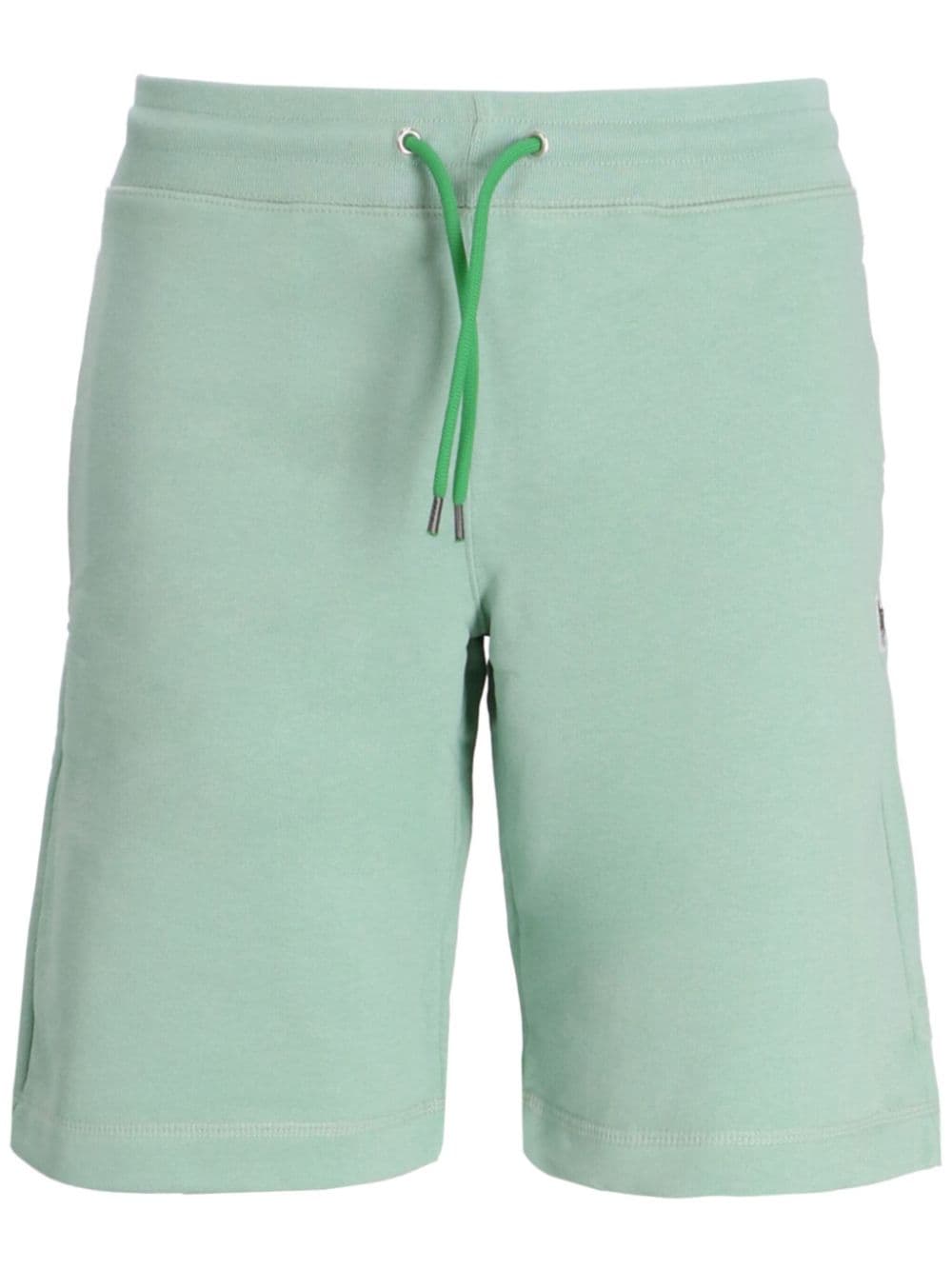 Ps By Paul Smith Drawstring-waist Track Shorts In Green