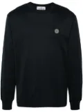 Stone Island Compass-patch cotton T-shirt - Blue