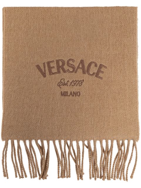 Versace Milano Stamp scarf