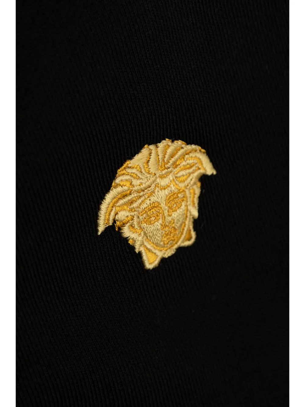 Versace Kids Hoodie met rits Zwart