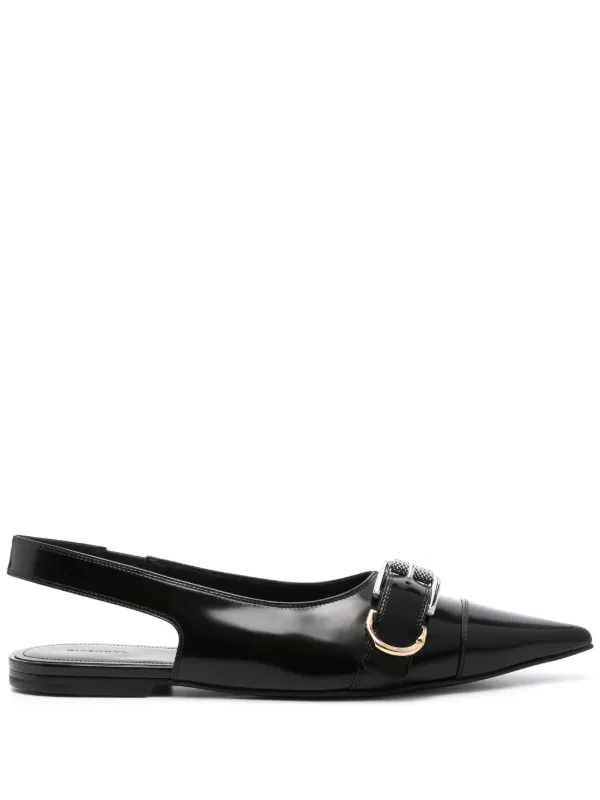 Givenchy Voyou Ballet Flats Black FARFETCH CA