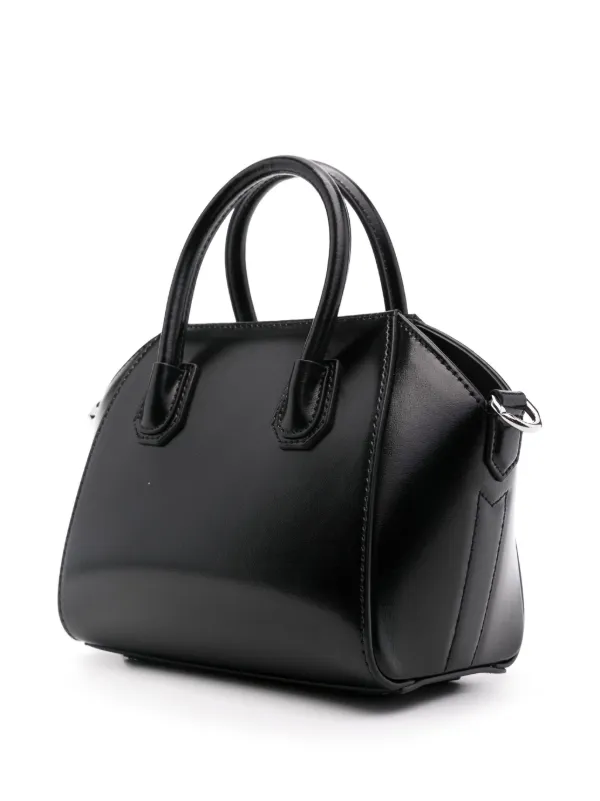 Givenchy mini Antigona tote bag women Lamb Skin One Size Black