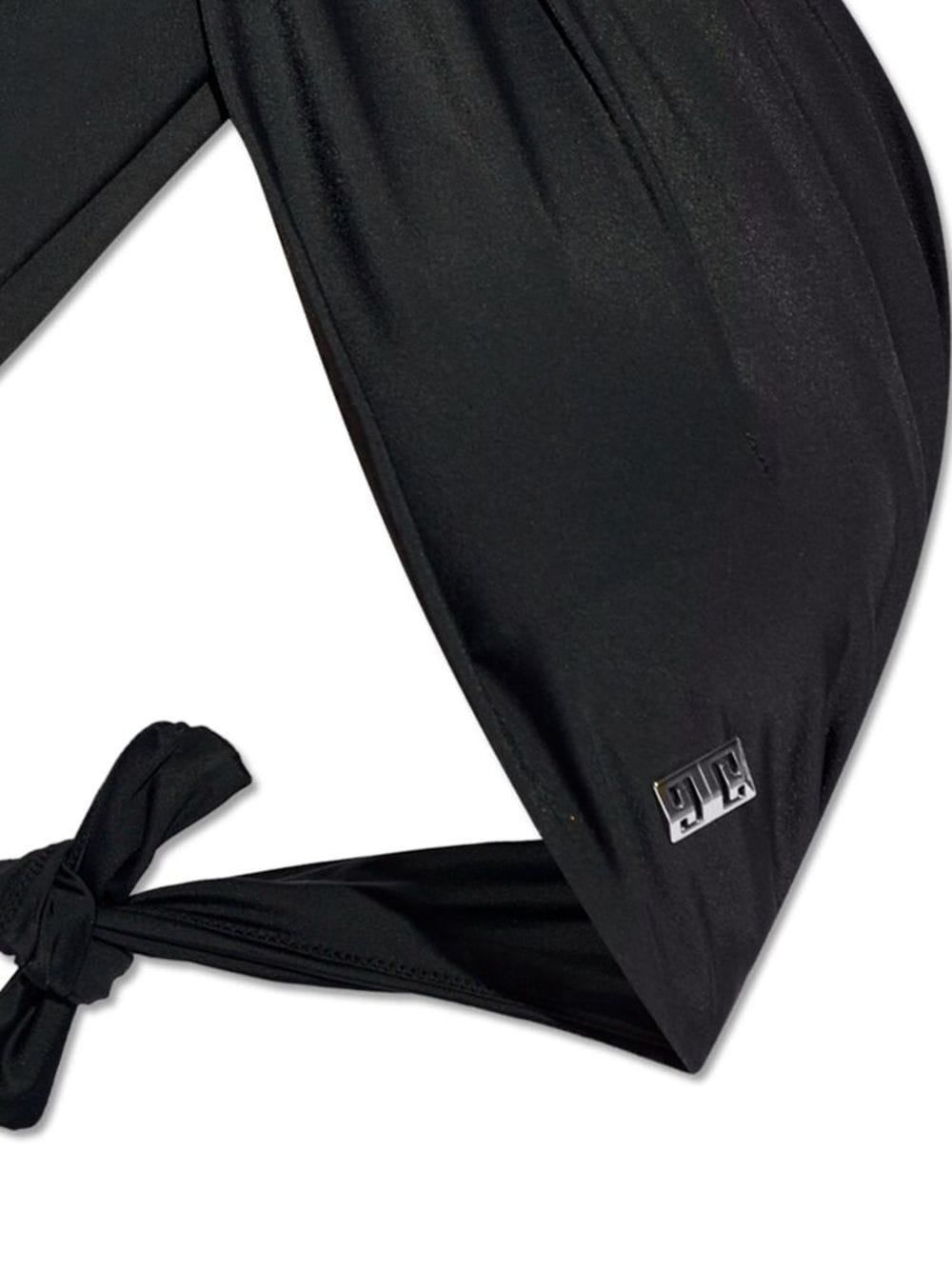 Givenchy Bikinitop met halternek en gekruiste bandjes - Zwart