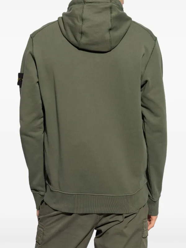 パーカー・フーディ Stone  Compass-Badge Hoodie Stone Island Compass-badge Hoodie | Blue | FARFETCH