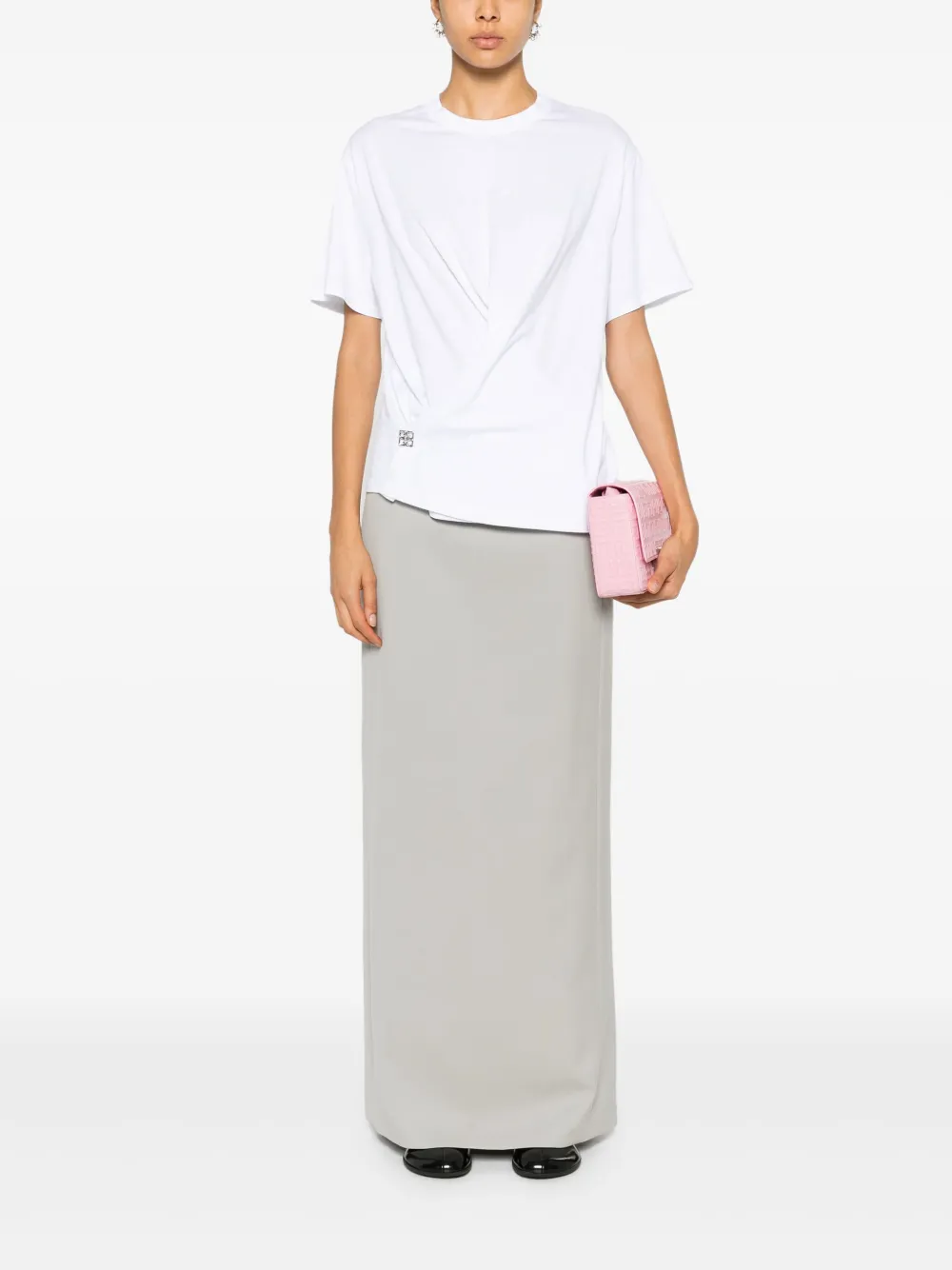  Givenchy 4g-plaque T-shirt - White 