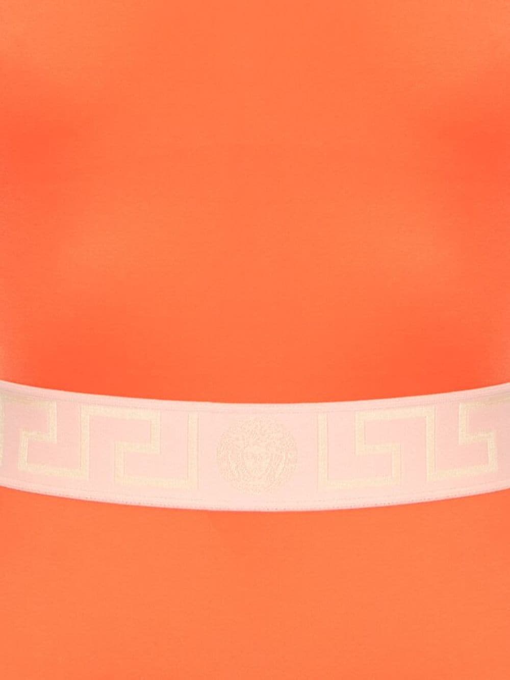 Versace Badpak met logoband - Oranje
