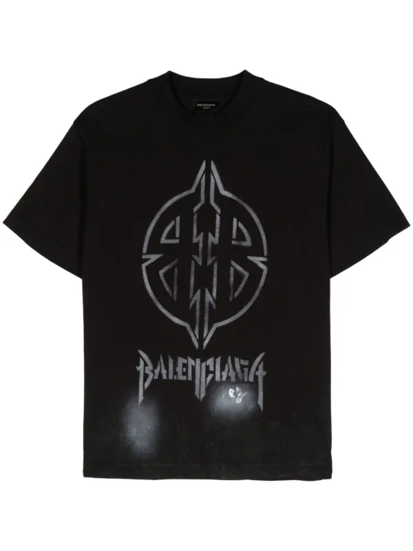 Balenciaga bb logo tee store