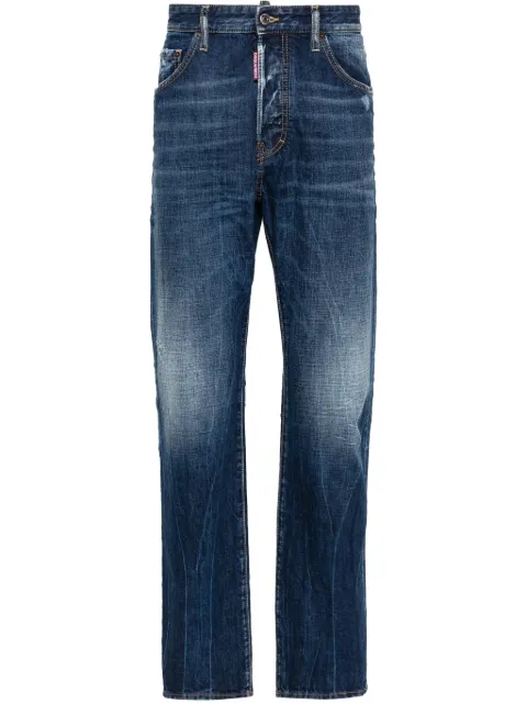 DSQUARED2 642 mid-rise straight-leg jeans Men