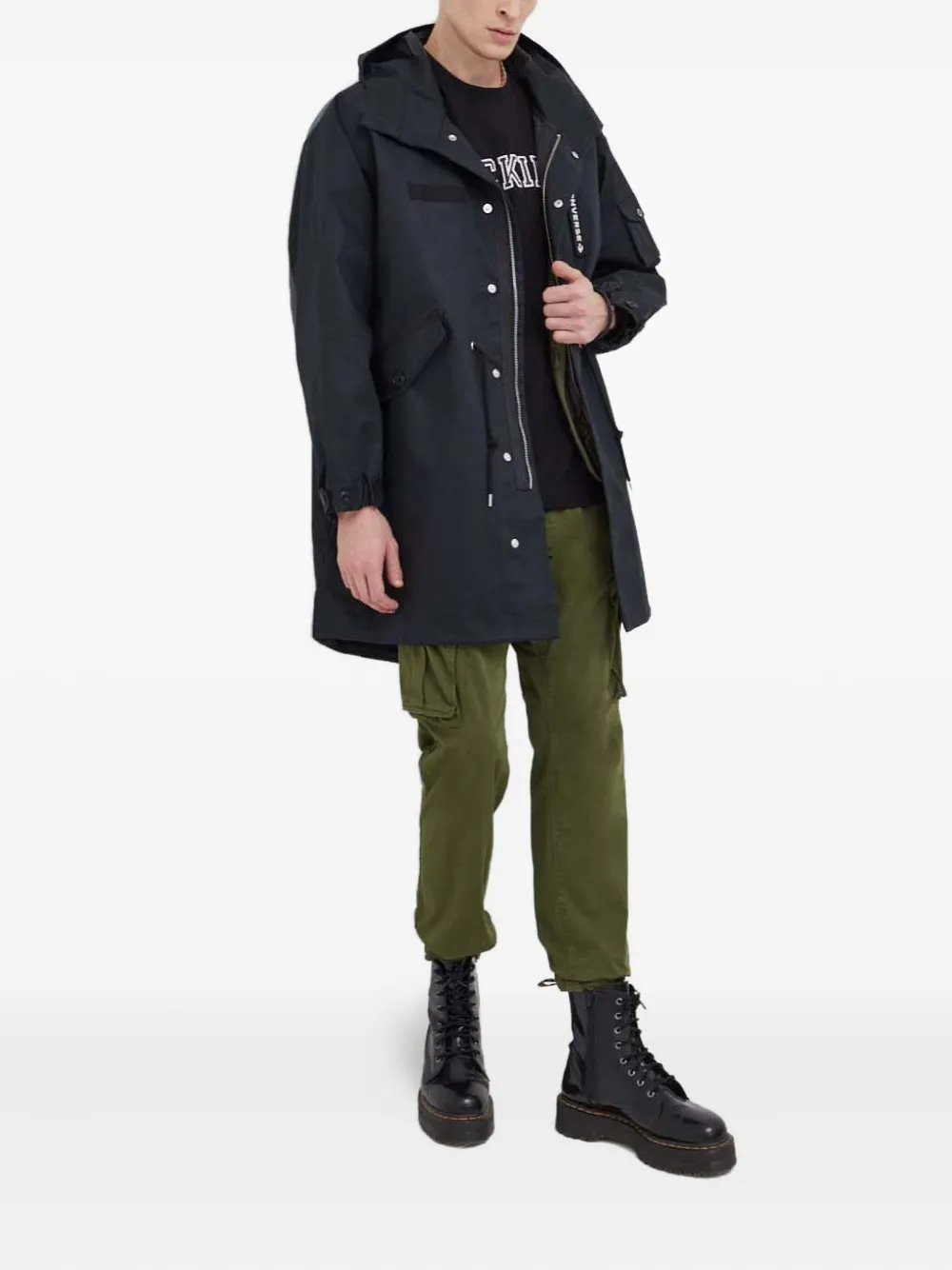Converse double-layer zip hooded jacket | Hooded Jackets | Image 2