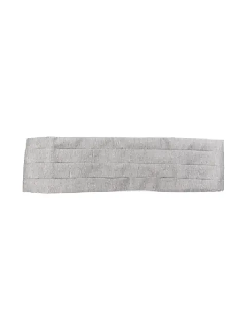 Il Gufo pleat-detail cummerbund