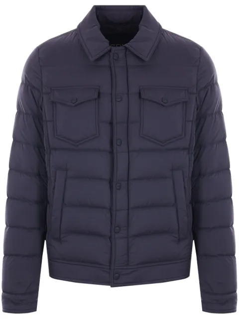 Herno veste à col pointu