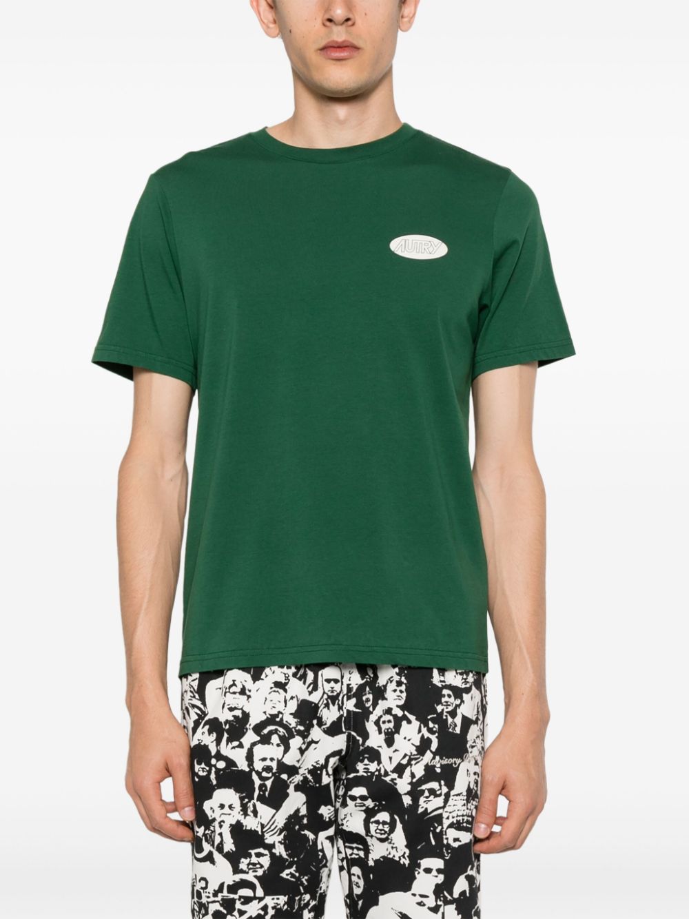 Marni logo-stamp cotton T-shirt Women