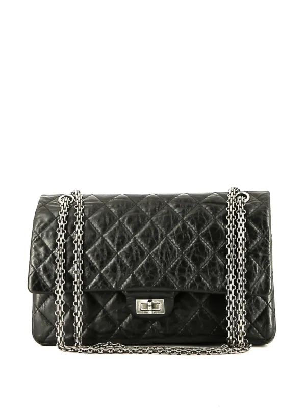 CHANEL Pre-Owned 2016 2.55 Reissue Shoulder Bag | Black | FARFETCH
