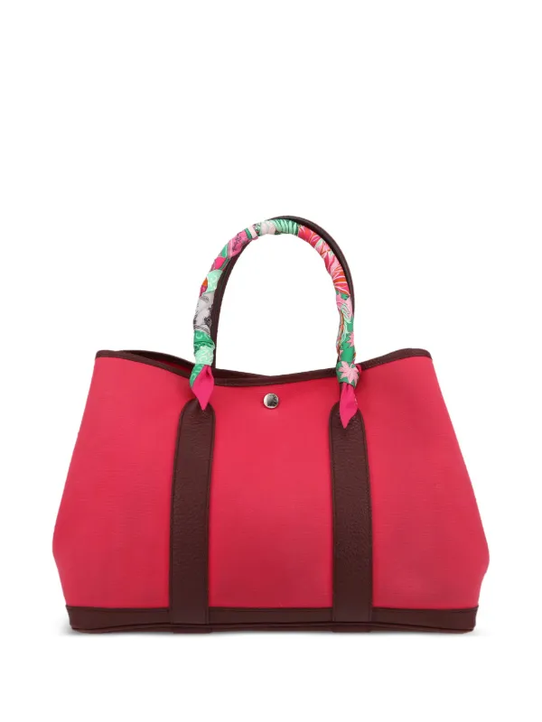 Hermès Pre-owned 2017 Garden Party Handbag in Pink