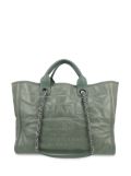 CHANEL Pre-Owned Deauville two-way handbag - Green