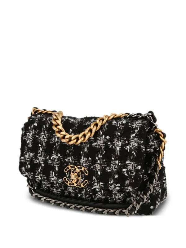 CHANEL Pre-Owned 19 フラップ 2way ショルダーバッグ | シルバー