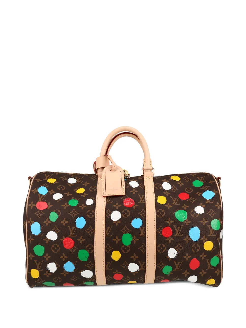 Louis Vuitton PreOwned x Yayoi Kusama 2023 キーポル 45 ボストンバッグ Farfetch