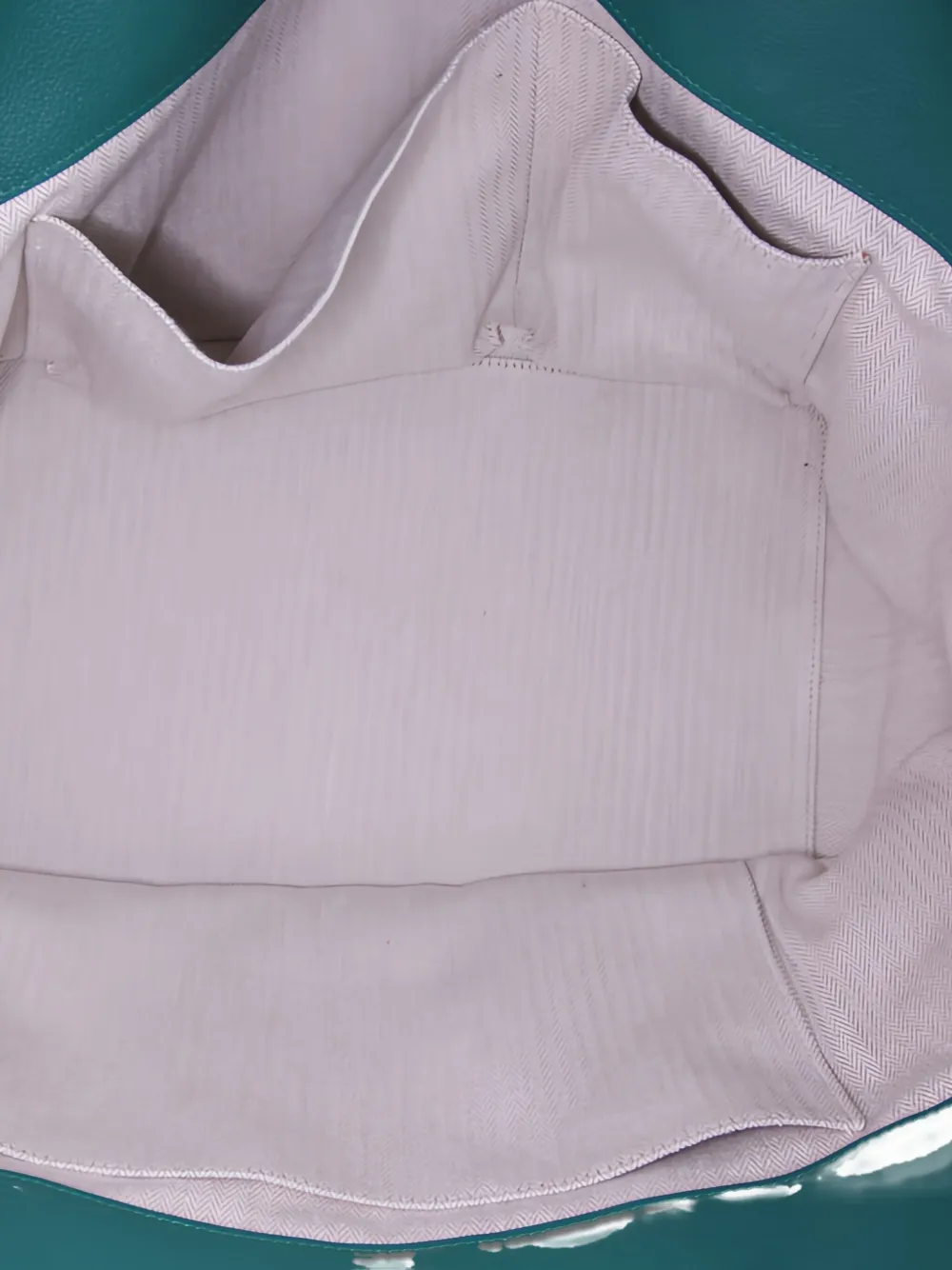 Pre-owned Hermes Tool Box Tote Bag In Green