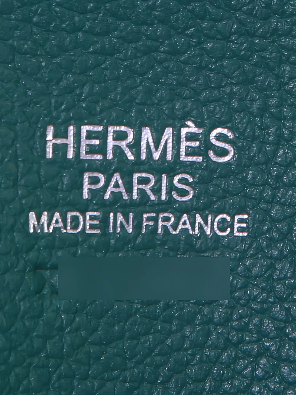 Pre-owned Hermes Tool Box Tote Bag In Green