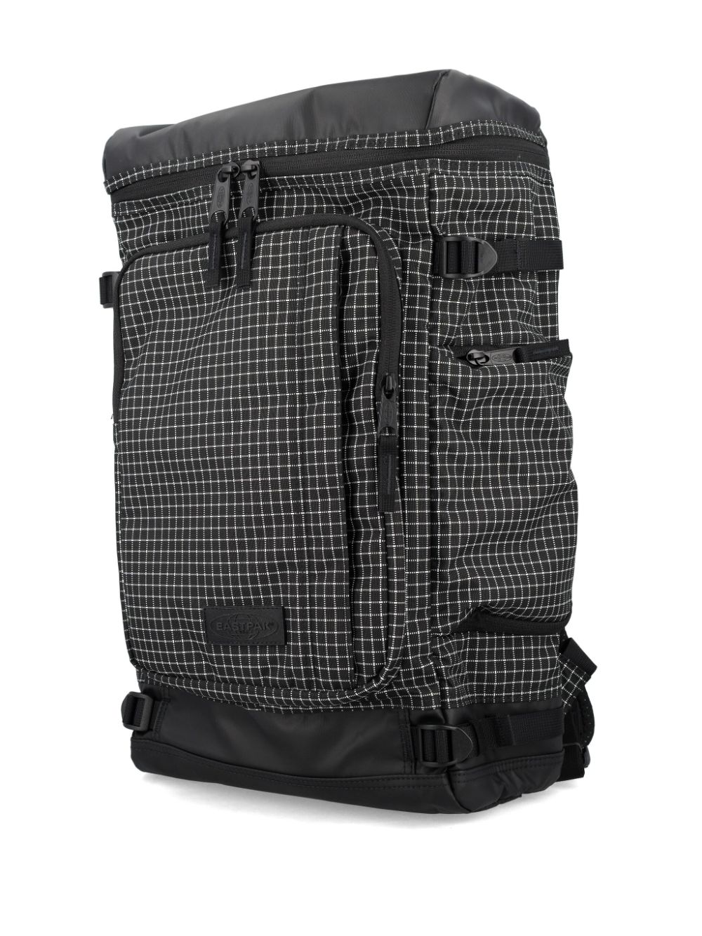 Shop Eastpak Tecum Logo-patch Backpack In Black