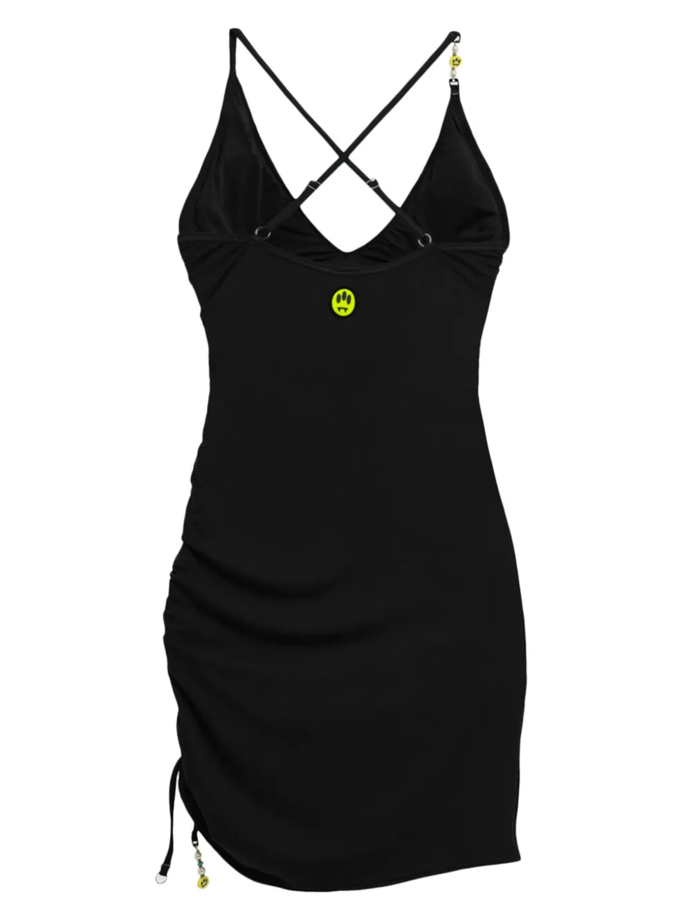 BARROW Mini-jurk met logopatch - Zwart