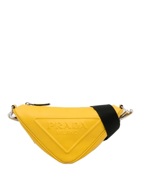 Prada Pre-Owned bolsa crossbody Grace Lux Triangle 2013-presente