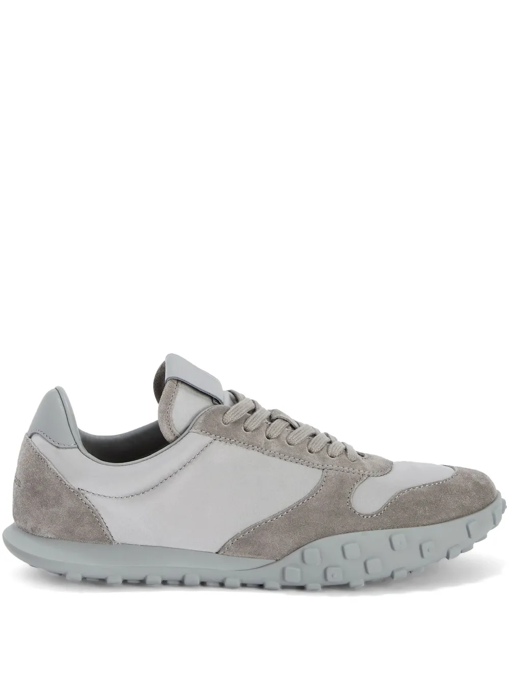 Jil Sander suede-panelled sneakers Grey