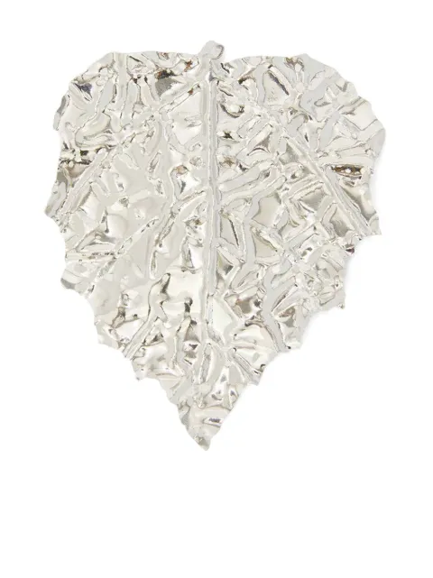 Jil Sander polished-finish brooch 