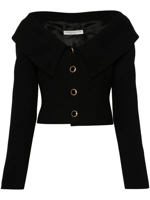 アウターその他 ALESSANDRA RICH Woman Blazer Black FABX2227F4372 0900 Alessandra Rich Blazers for Women - Shop on FARFETCH