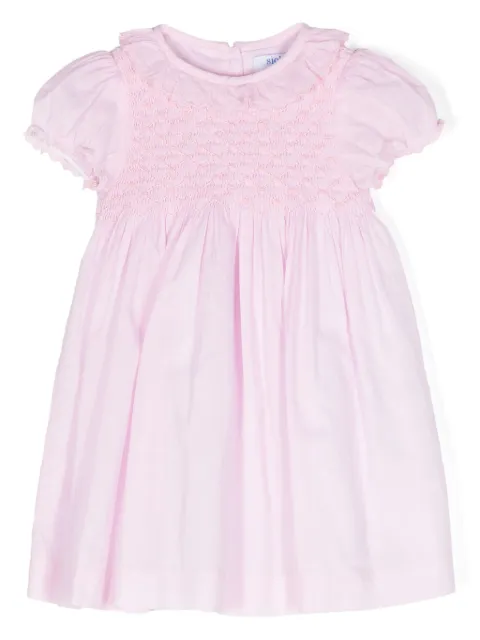 Siola smocked cotton-blend dress set