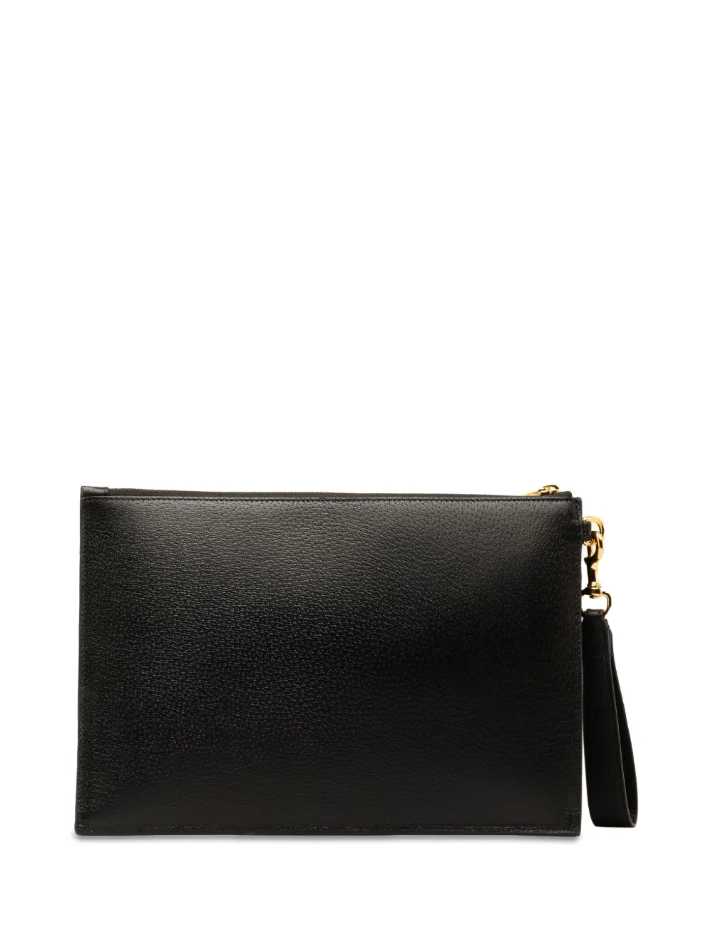 Gucci Pre-Owned 2000-2023 Horsebit 1955 Zip clutch bag - Zwart