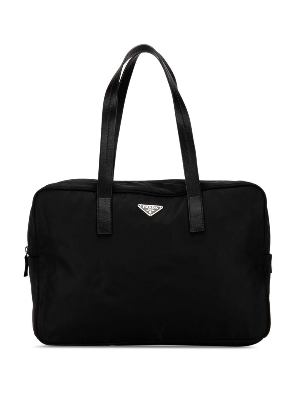 Pre-owned Prada 2000-2013 Tessuto Shoulder Bag In Black