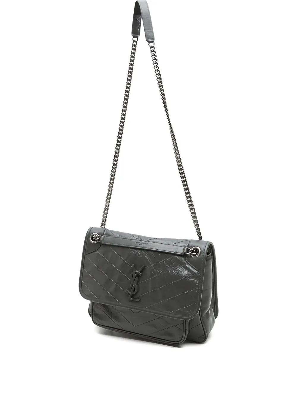Saint Laurent Pre-Owned medium Niki shoulder bag | Grey | Image 1